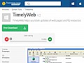 Timelyweb free download helps track updates change detected notify number ways including automatic opening browser sending mail instant messenger just showing message that proper action manually keywords exclude parts text like counters time highlight changes pages both static dynamically generated resources monitored protected will login automatically vary check interval from minutes months secify individually every page resource timelyweb also used monitor availability when site available reason immediately notified