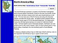Maps of north america, north america map