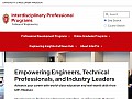 Project management distance education degrees, online engineering master's degrees, continuing engineering education courses